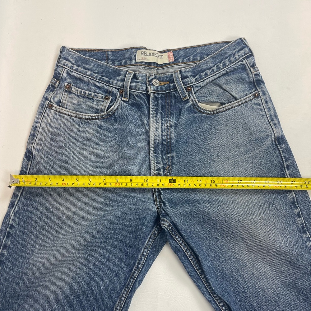 Levi’s 550 Relaxed Straight Jeans – Medium Wash Vintage Fit | 32x30 - Picture 6 of 10